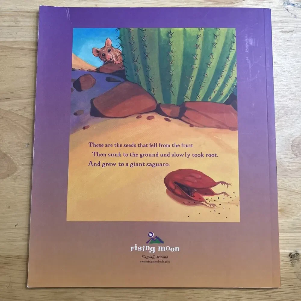 The Seed And the Giant Saguaro by Jennifer Ward Paperback Childrens Storybook